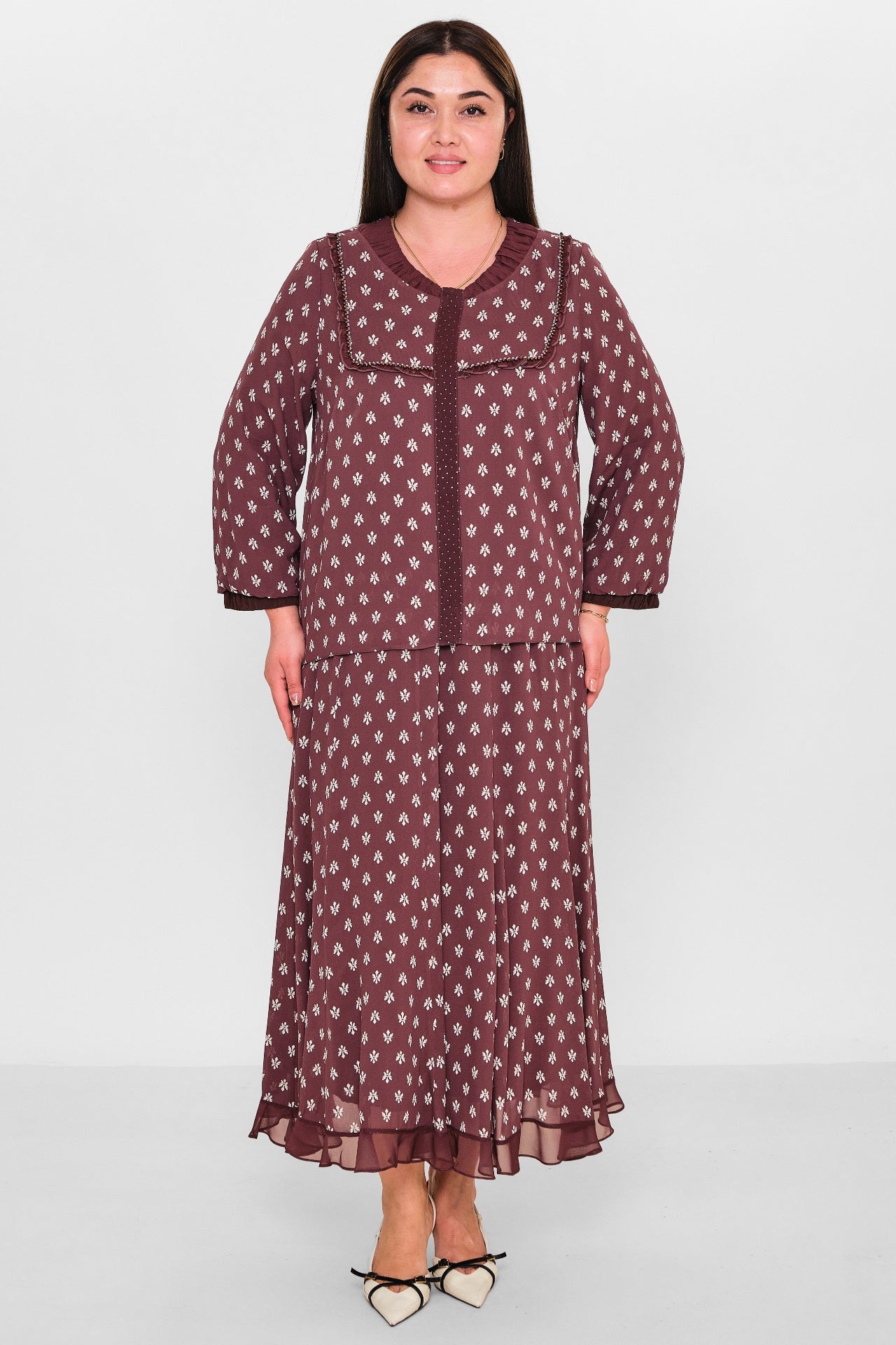 Gumanize - Plus Size Suit (GMZTK409-8161) - 8690200152924
