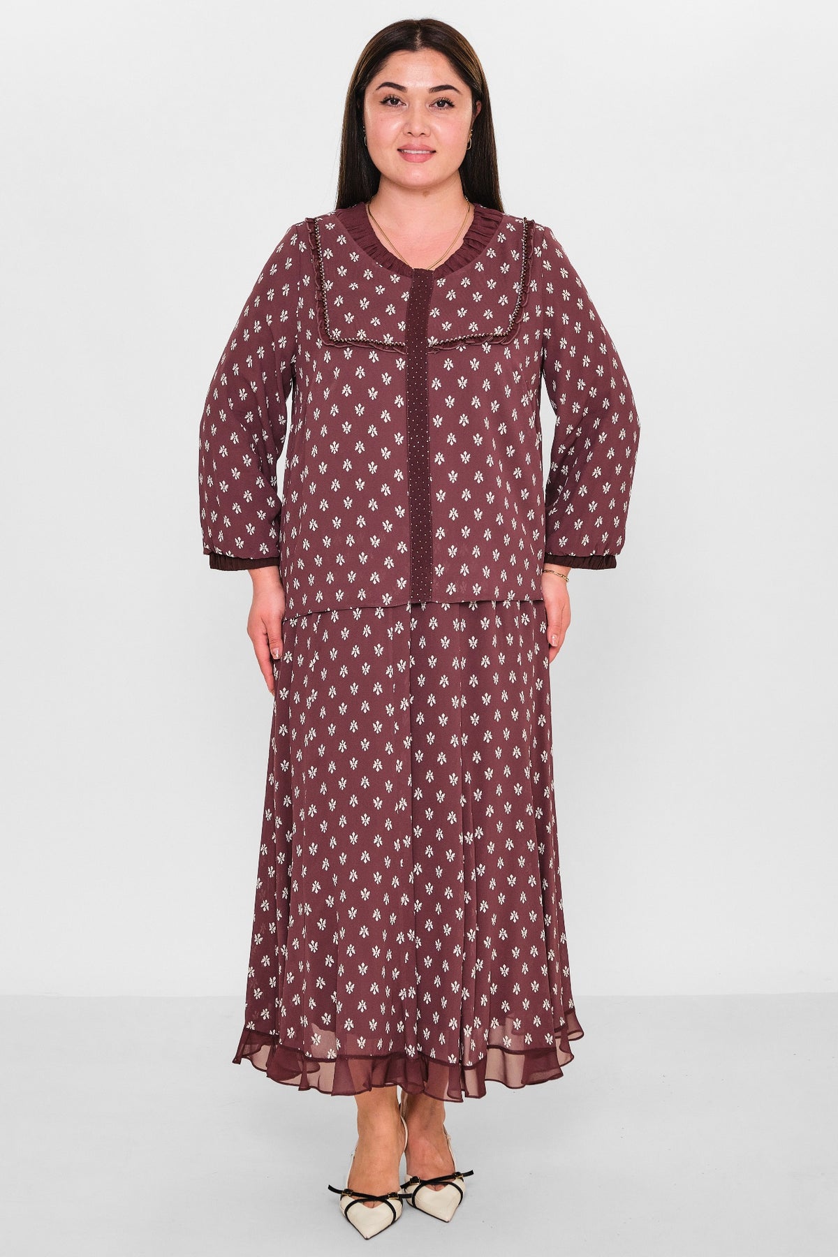 Gumanize - Plus Size Suit (GMZTK409-8161) - 8690200152924
