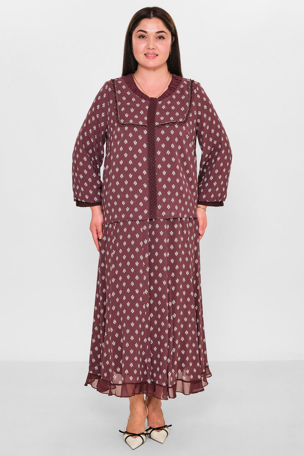 Gumanize - Plus Size Suit (GMZTK409-8161) - 8690200152924
