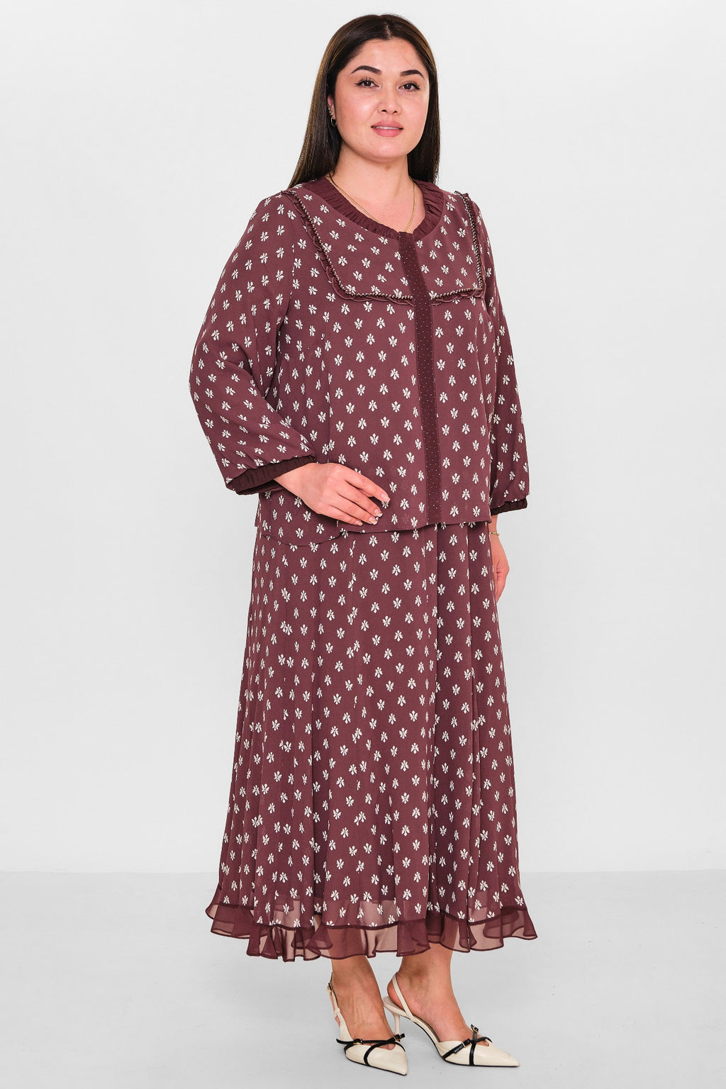 Gumanize - Plus Size Suit (GMZTK409-8161) - 8690200152924
