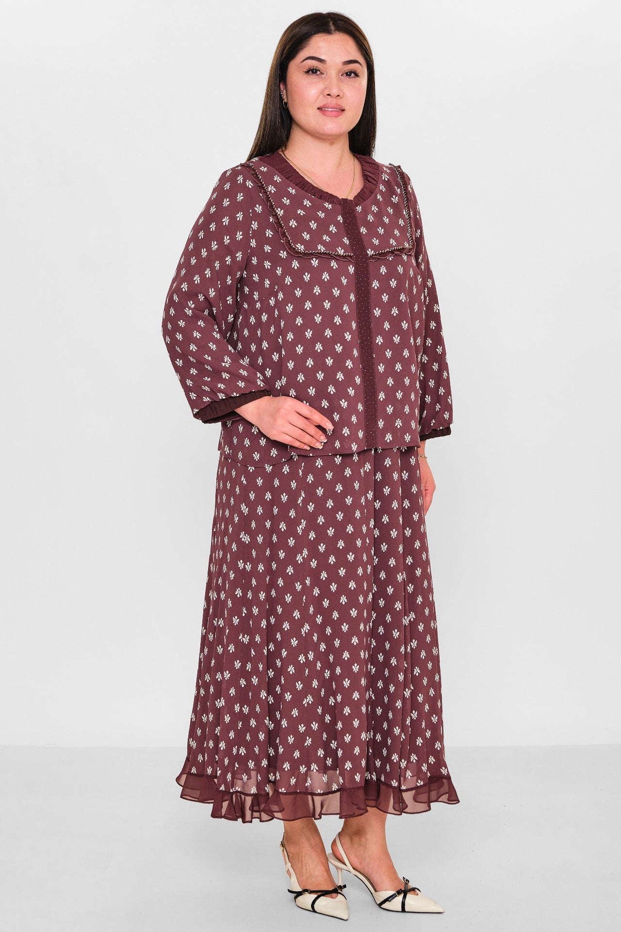 Gumanize - Plus Size Suit (GMZTK409-8161) - 8690200152924
