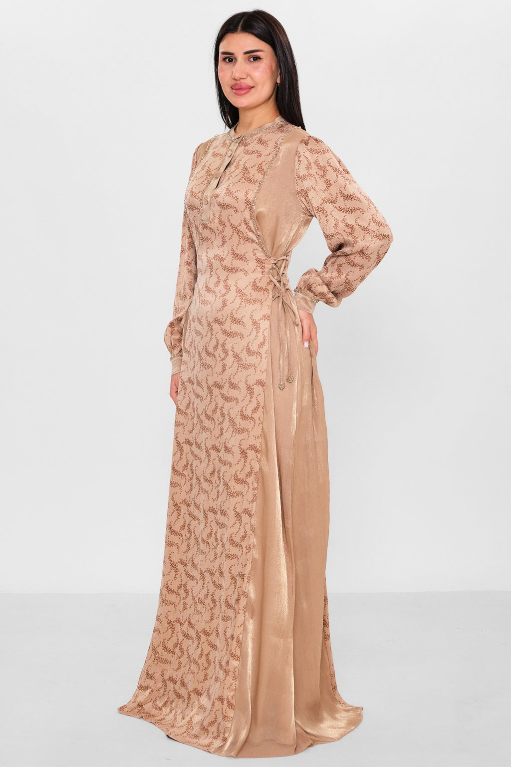 Nupel line - Plus Size Dress (NPL26Y5144) - 8690200153051