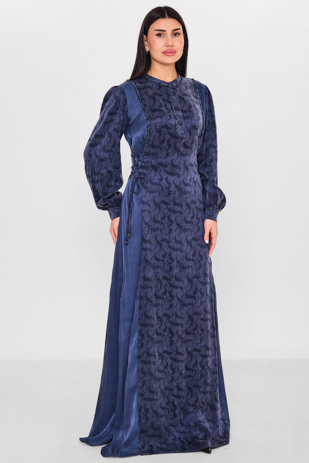 Nupel line - Plus Size Dress (NPL26Y5144) - 8690200153068