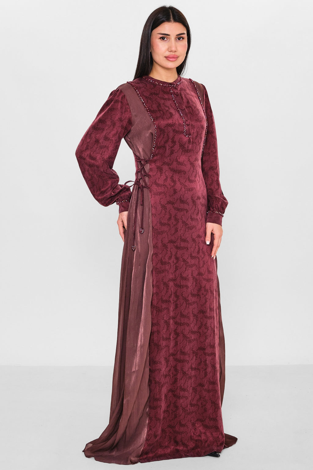 Nupel line - Plus Size Dress (NPL26Y5144) - 8690200153082