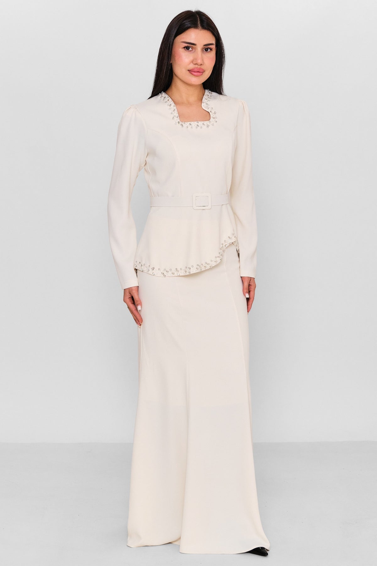 Nupel line - Plus Size Suit (NPL26Y9153) - 8690200153099