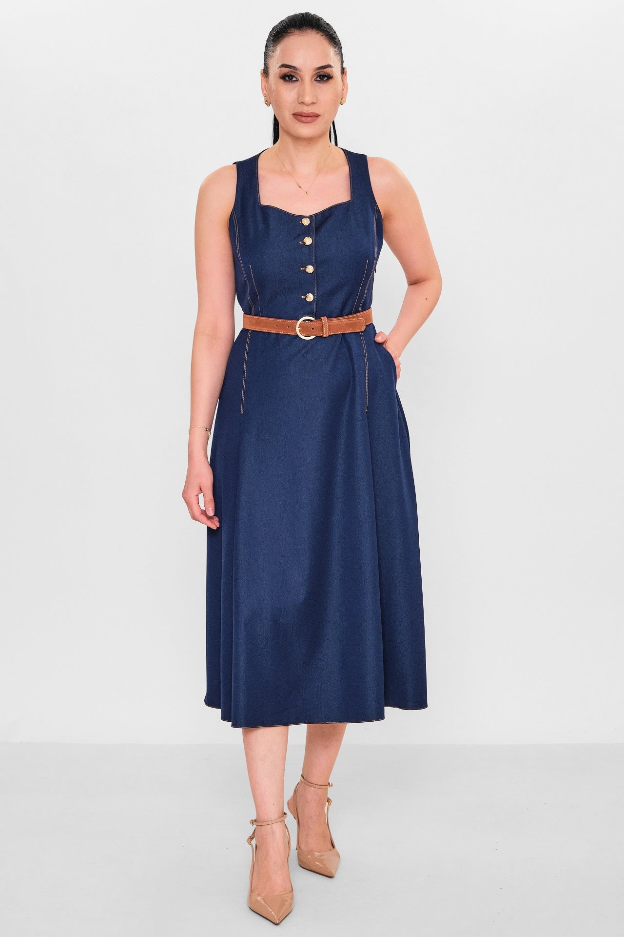 Dayi - Plus Size Dress (BDY26Y61346) - 8690200153488