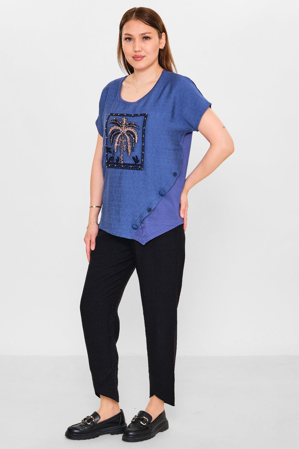 Vedi - Regular Size Blouse (VED26Y7049) - 8690200153556