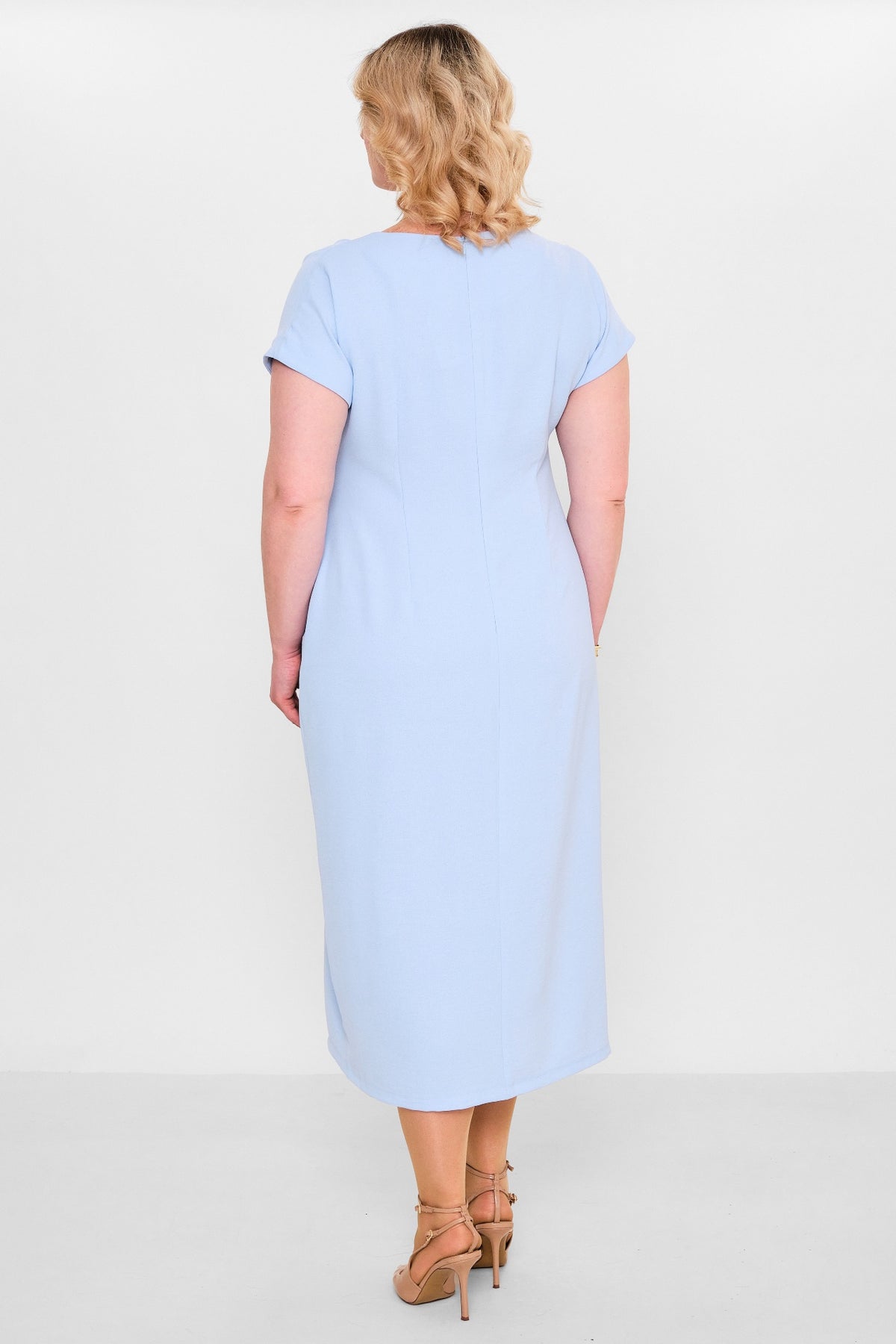 Laluce - Plus Size Dress (L2.Y26.ELB.2E652) - 8690200153792