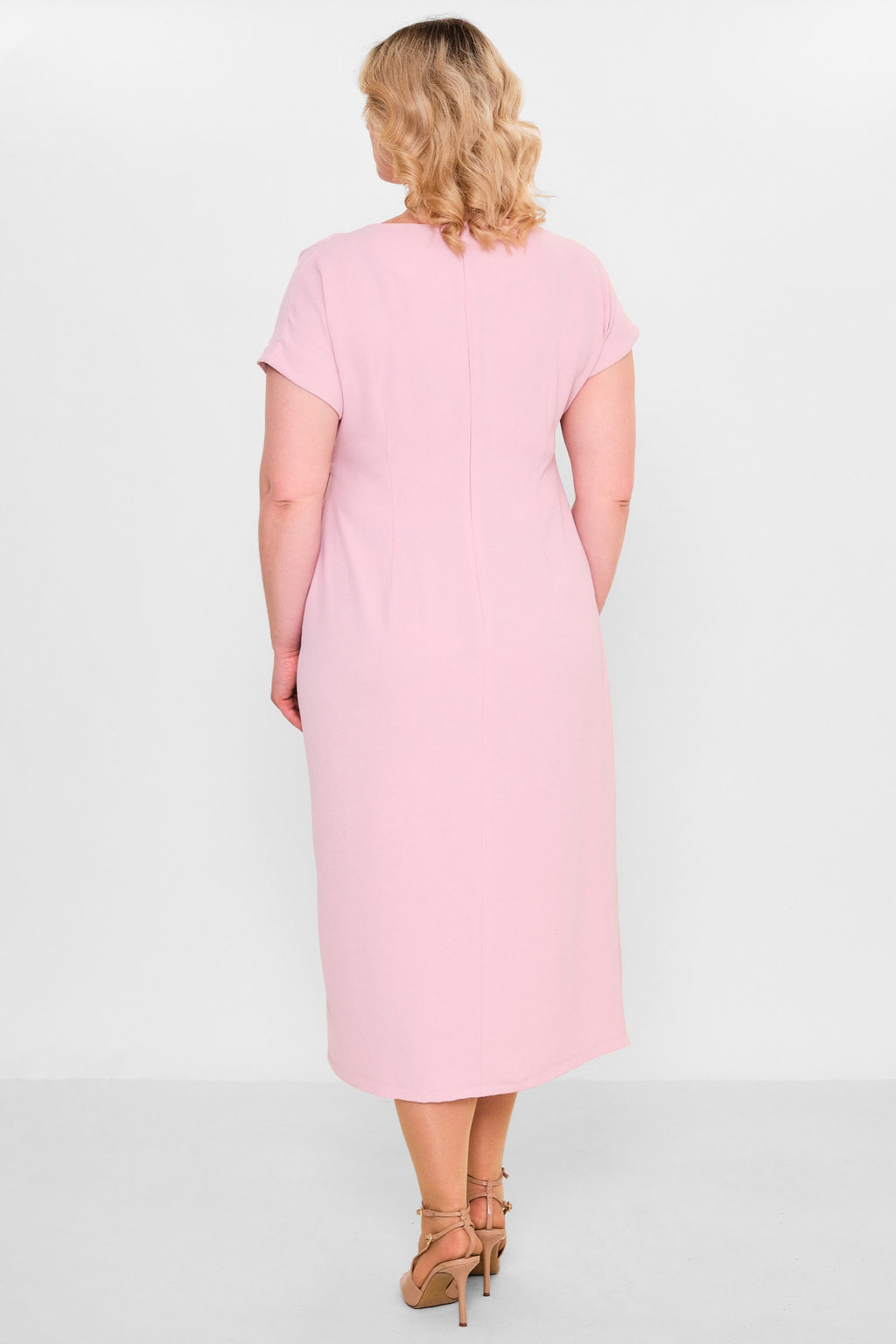 Laluce - Plus Size Dress (L2.Y26.ELB.2E652) - 8690200153808