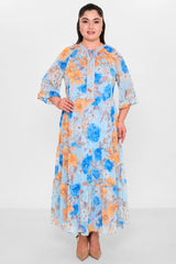Ksas - Plus Size Dress (KSAS32396) - 8690200153860