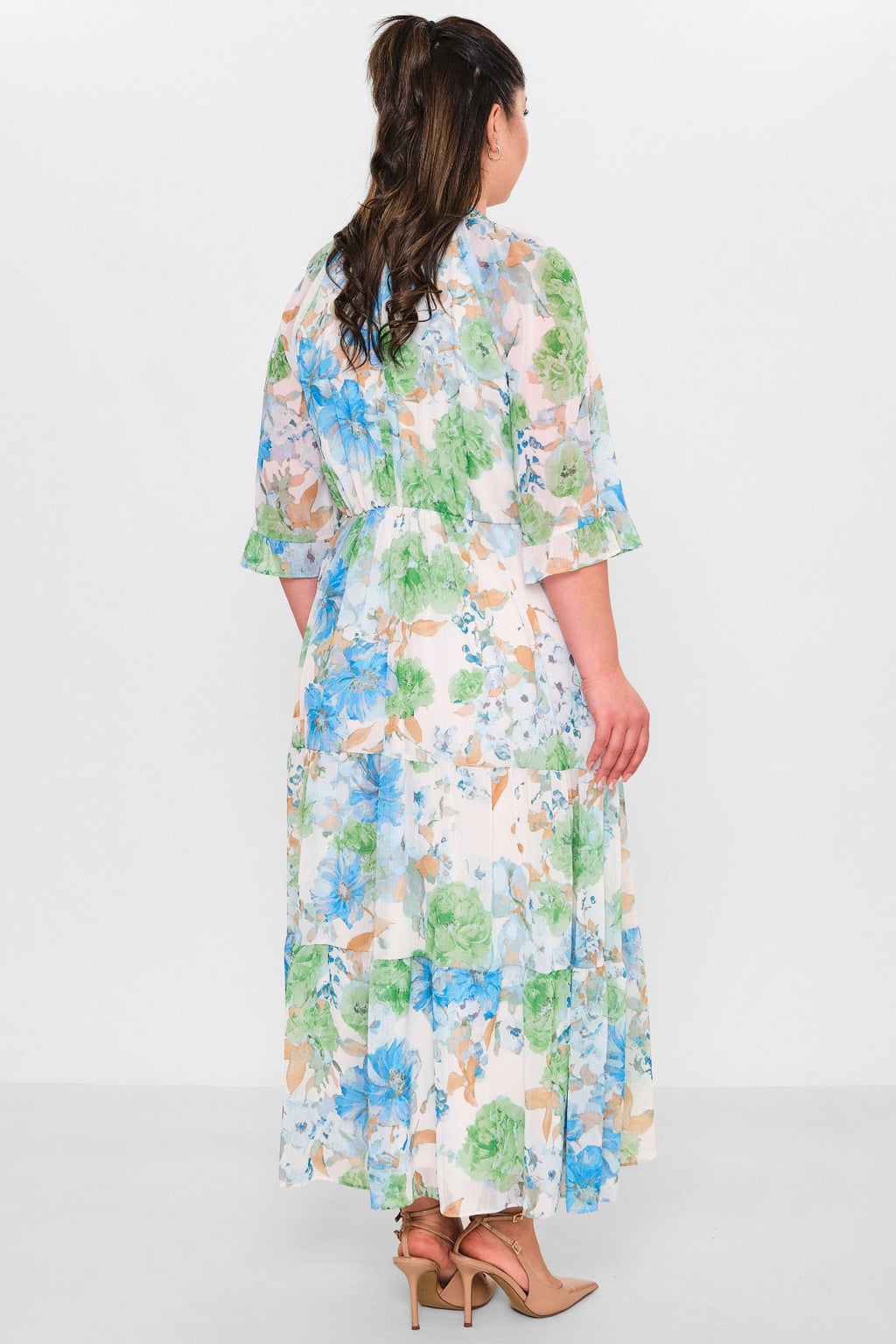 Ksas - Plus Size Dress (KSAS32396) - 8690200153877