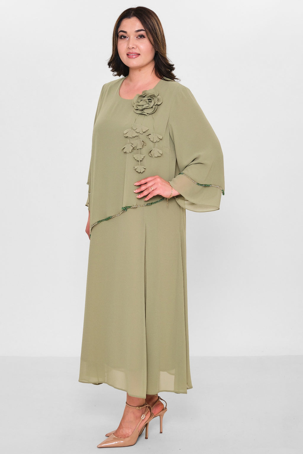 Gumanize - Plus Size Dress (GMZ2026-553-172) - 8690200153952