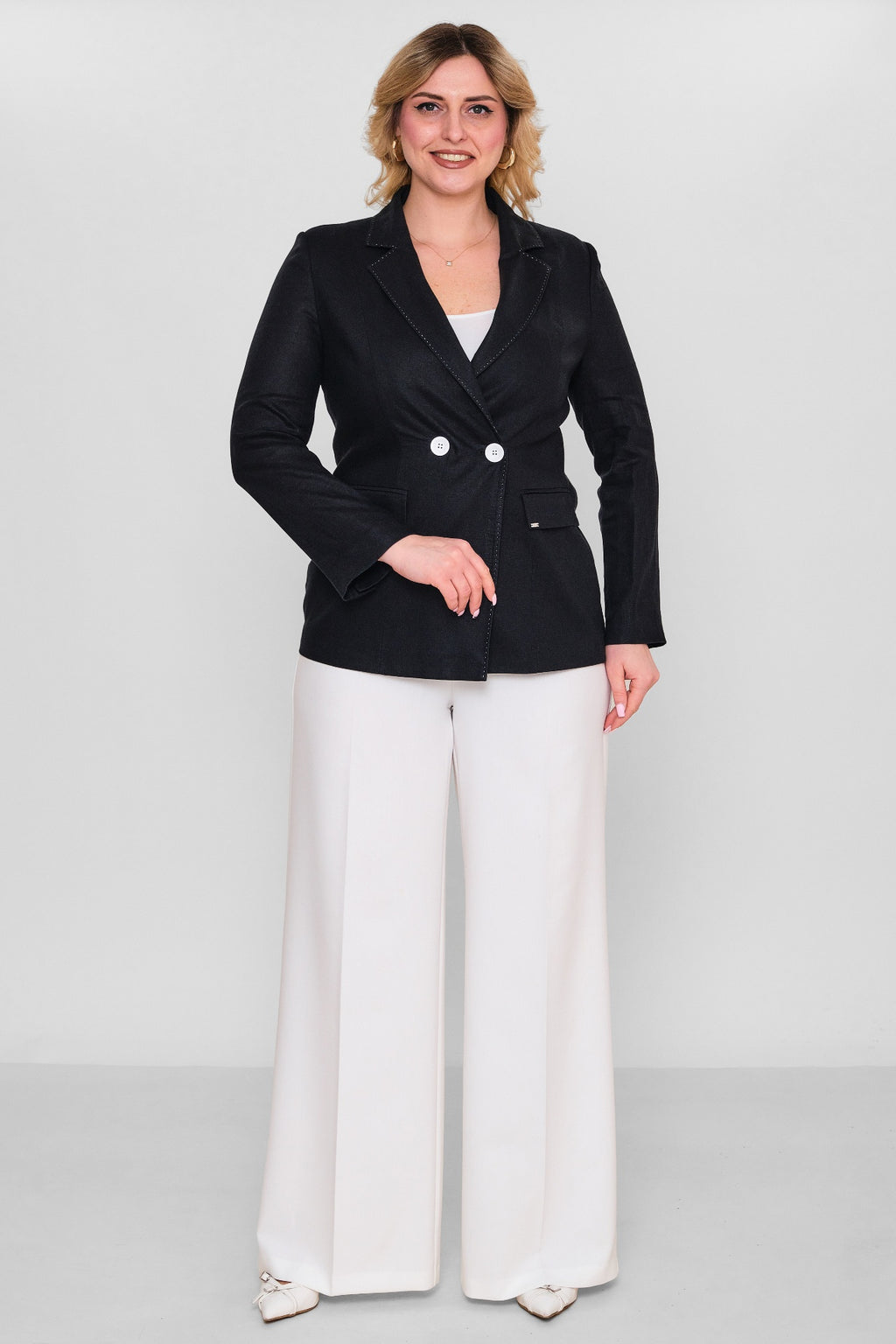 Elitline - Plus Size Jacket (ELT26Y4-55-3024) - 8690200154171