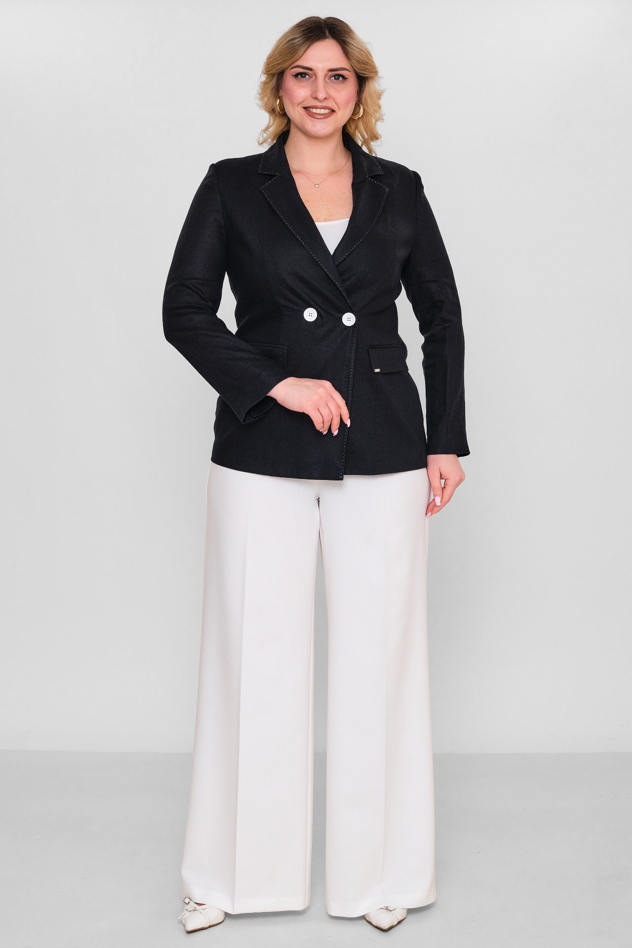 Elitline - Plus Size Jacket (ELT26Y4-55-3024) - 8690200154171