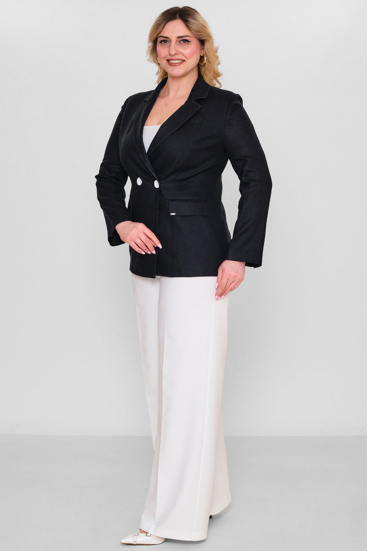 Elitline - Plus Size Jacket (ELT26Y4-55-3024) - 8690200154171