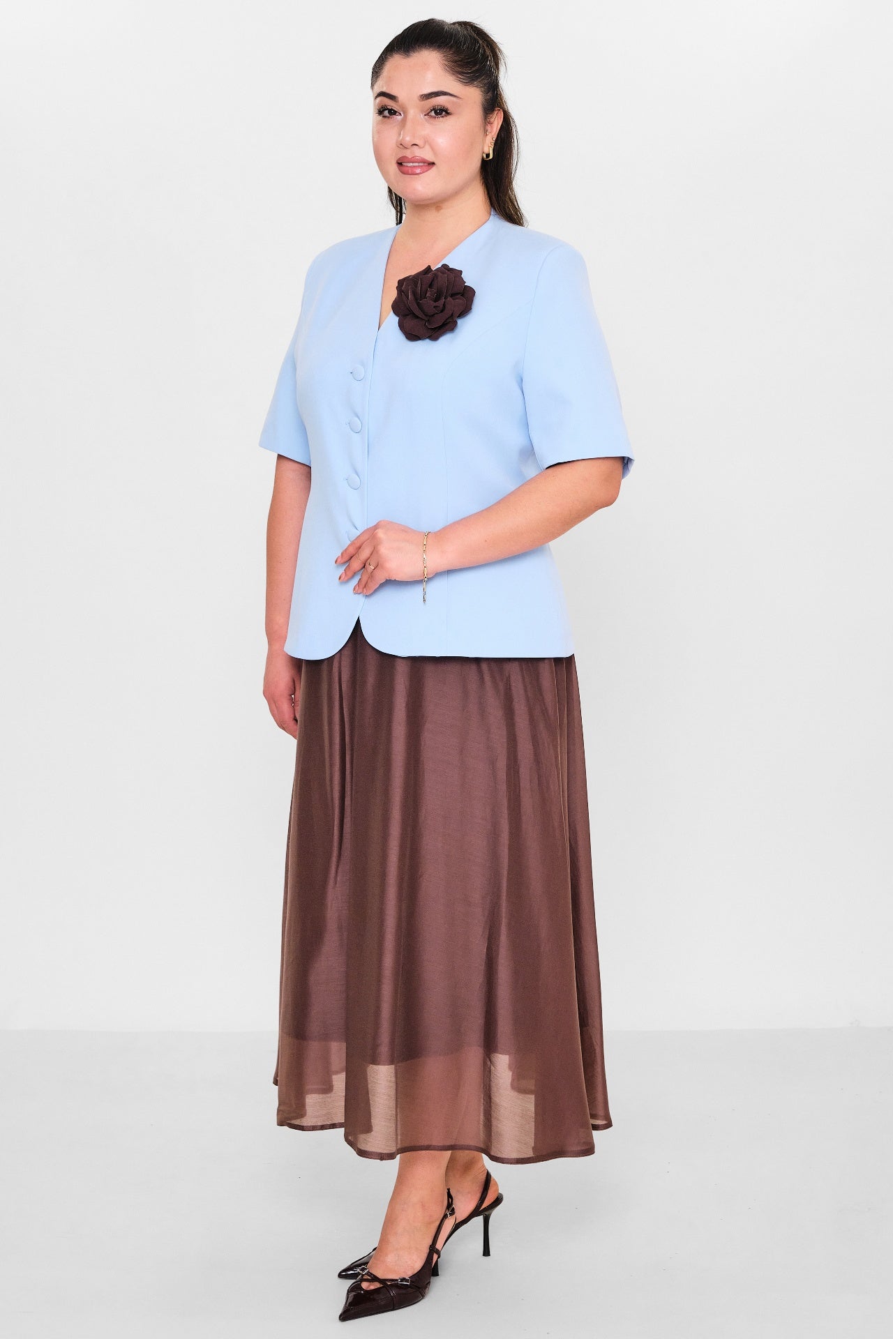 Dress port - Plus Size Suit (DSP26Y3492) - 8690200154416