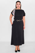Dress port - Plus Size Dress (DSP26Y5743) - 8690200154430