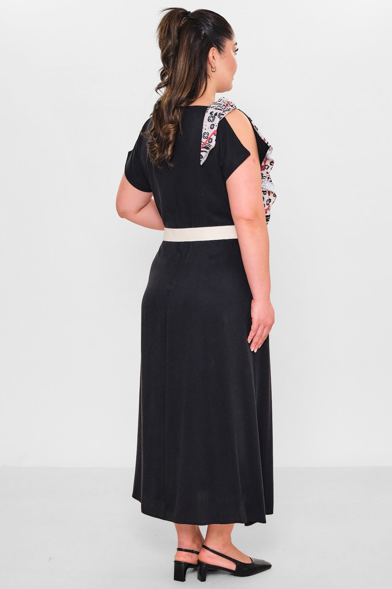 Dress port - Plus Size Dress (DSP26Y5743) - 8690200154430