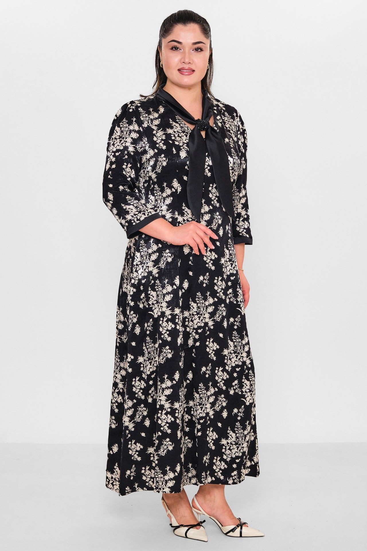 Dress port - Plus Size Dress (DSP26Y5708) - 8690200154461