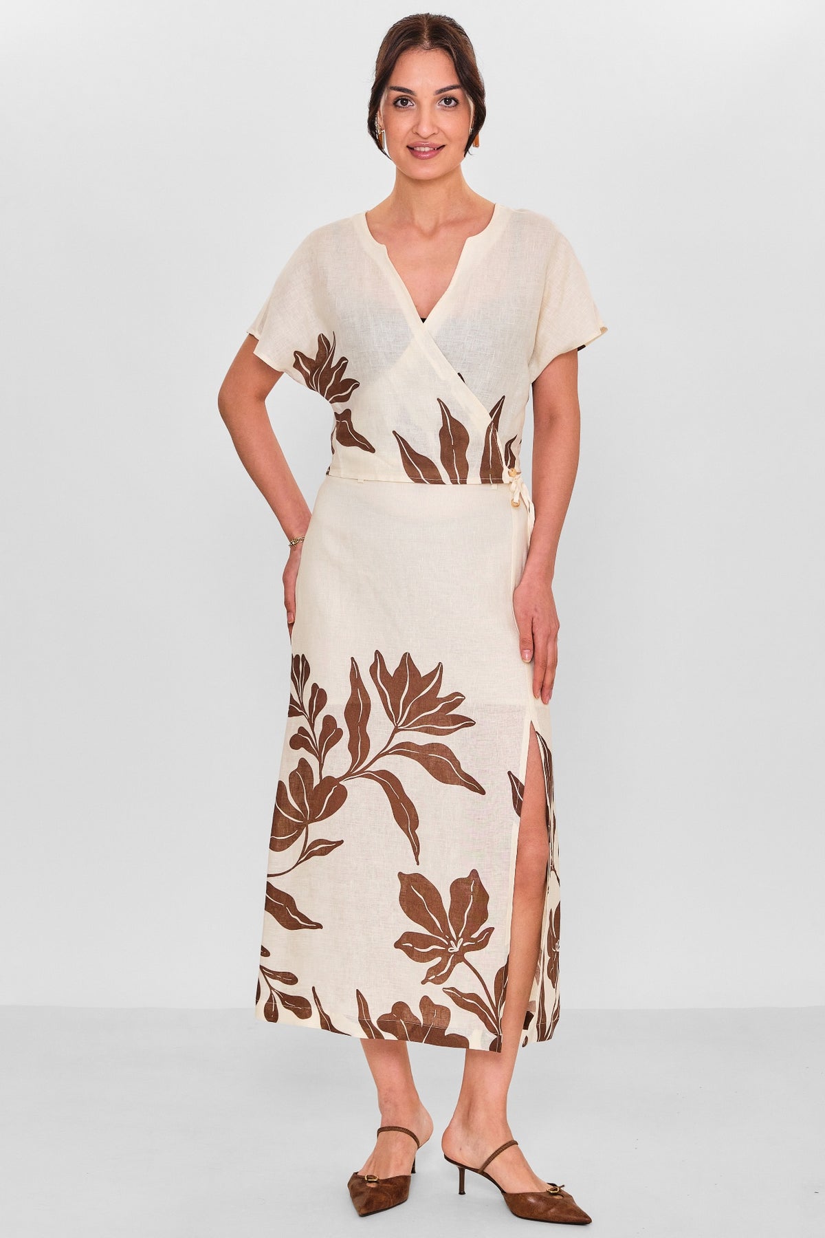 Jarri̇vee - Plus Size Skirt (JRVSS26J3028) - 8690200154652