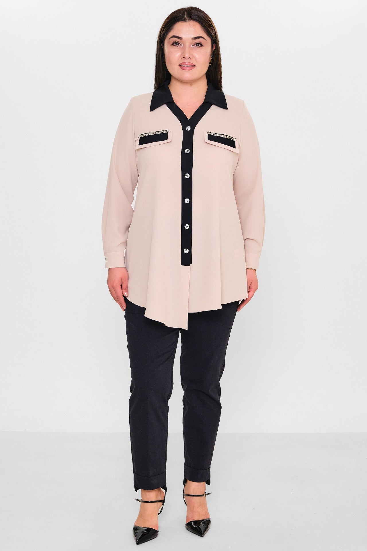 Ki̇fayet - Plus Size Tunic (KFY26Y18704-20) - 8690200154706