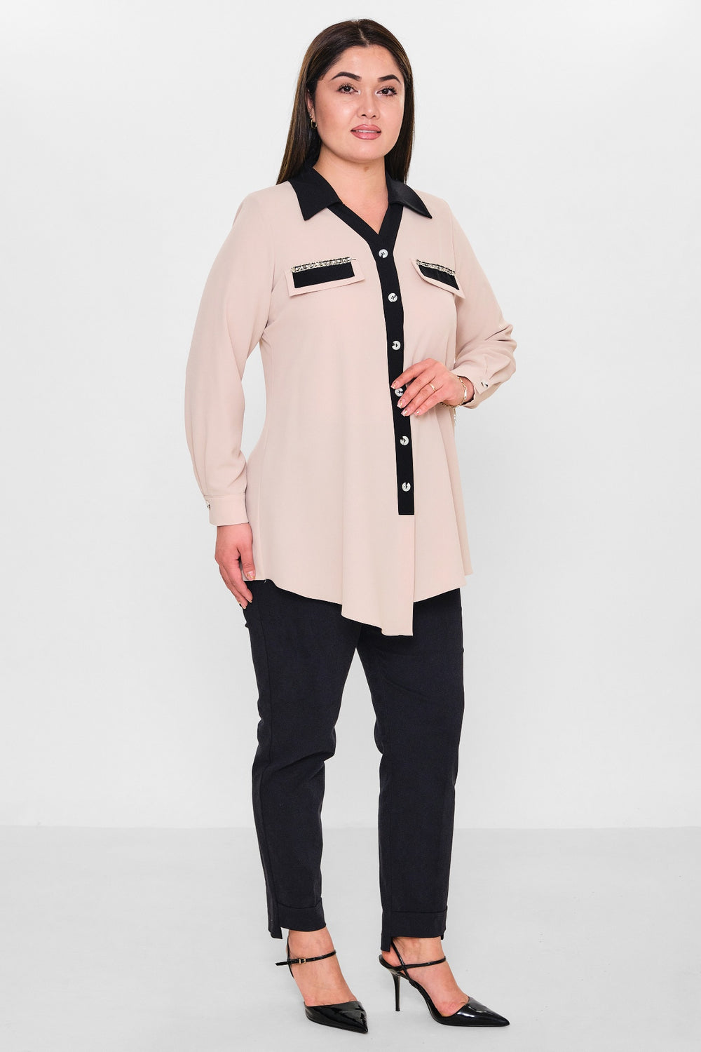 Ki̇fayet - Plus Size Tunic (KFY26Y18704-20) - 8690200154706
