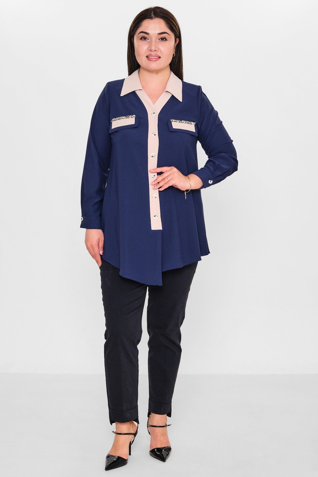 Ki̇fayet - Plus Size Tunic (KFY26Y18704-20) - 8690200154713