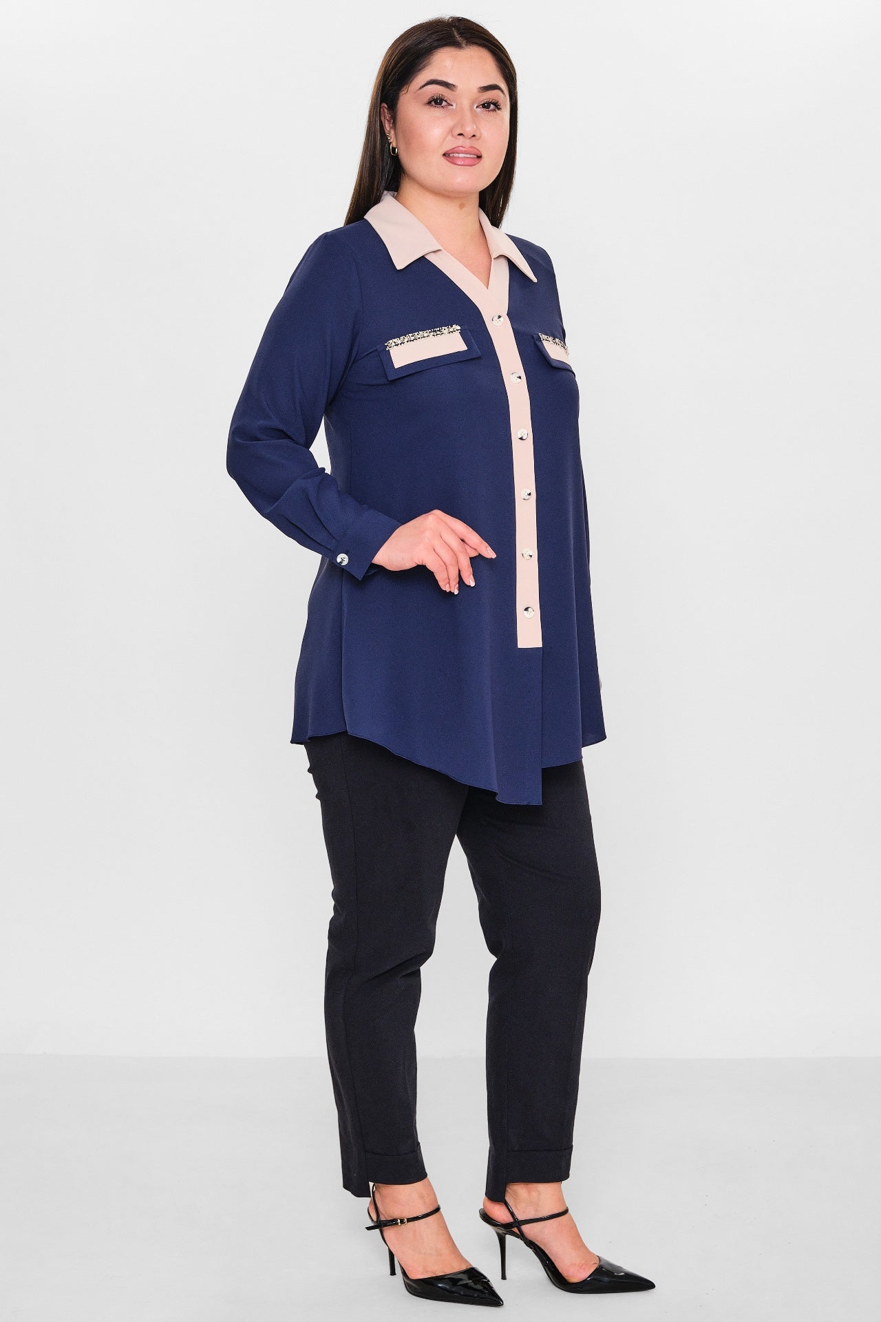 Ki̇fayet - Plus Size Tunic (KFY26Y18704-20) - 8690200154713