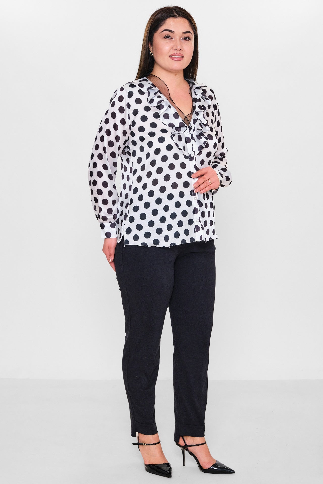 Kifayet - Plus Size Shirt (KFY26Y18511) - 8690200154744