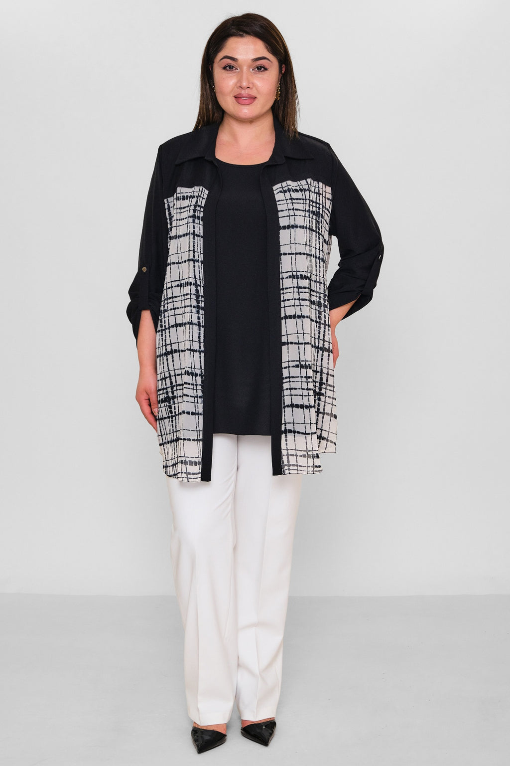 Kifayet - Extended Plus Size Suit (KFY26Y23502) - 8690200154768