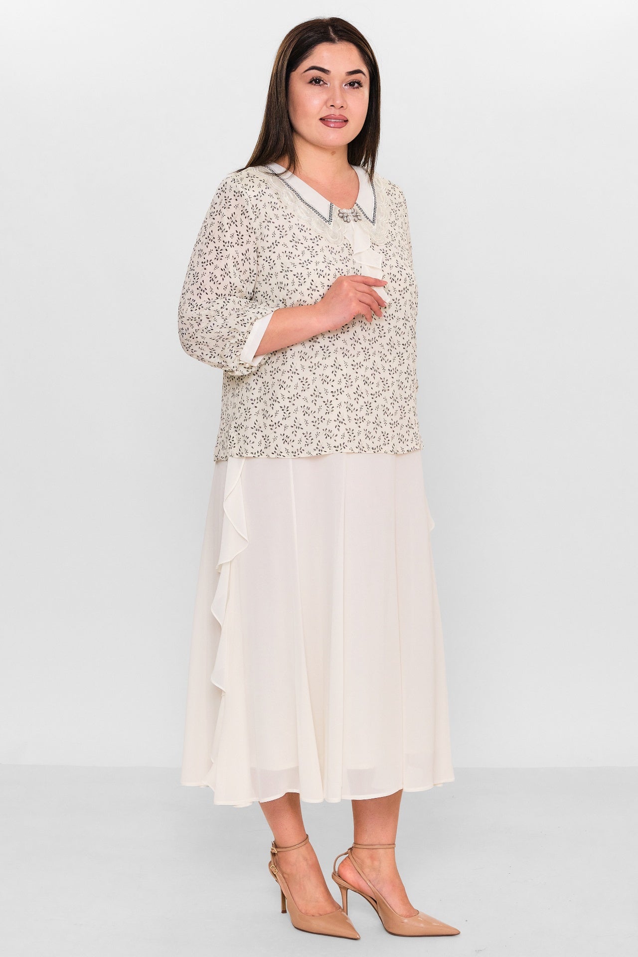 Gumanize - Plus Size Dress (GMZ2026-525-7946) - 8690200154829