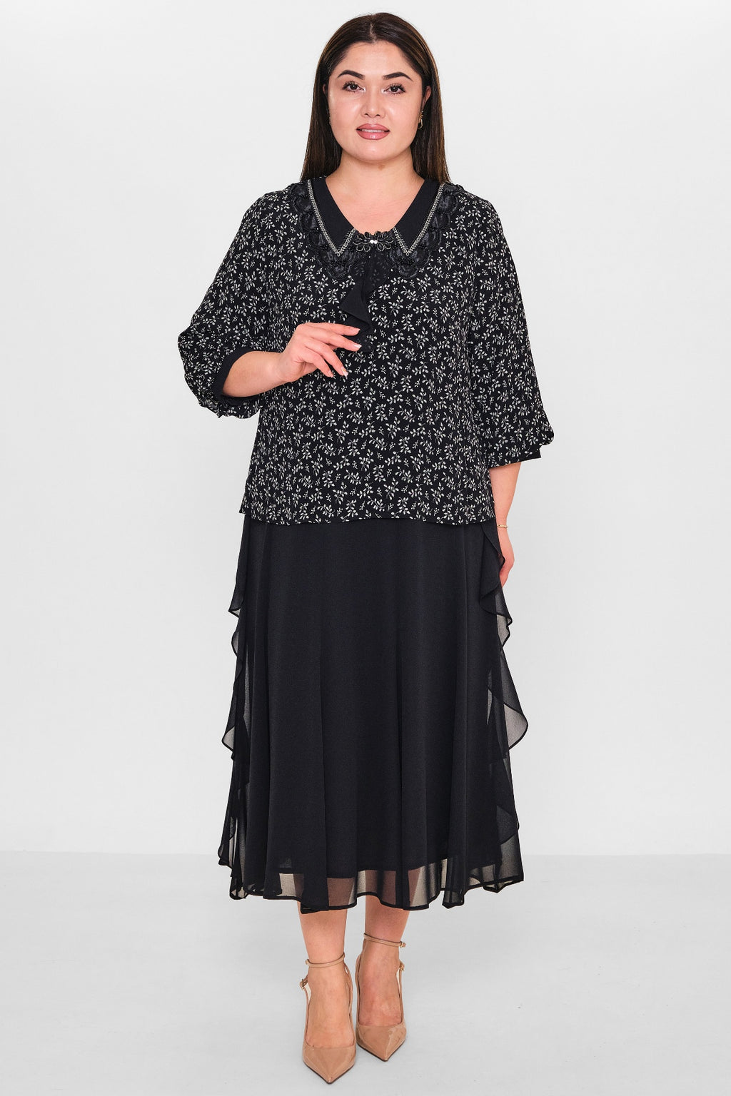 Gumanize - Plus Size Dress (GMZ2026-525-7946) - 8690200154836