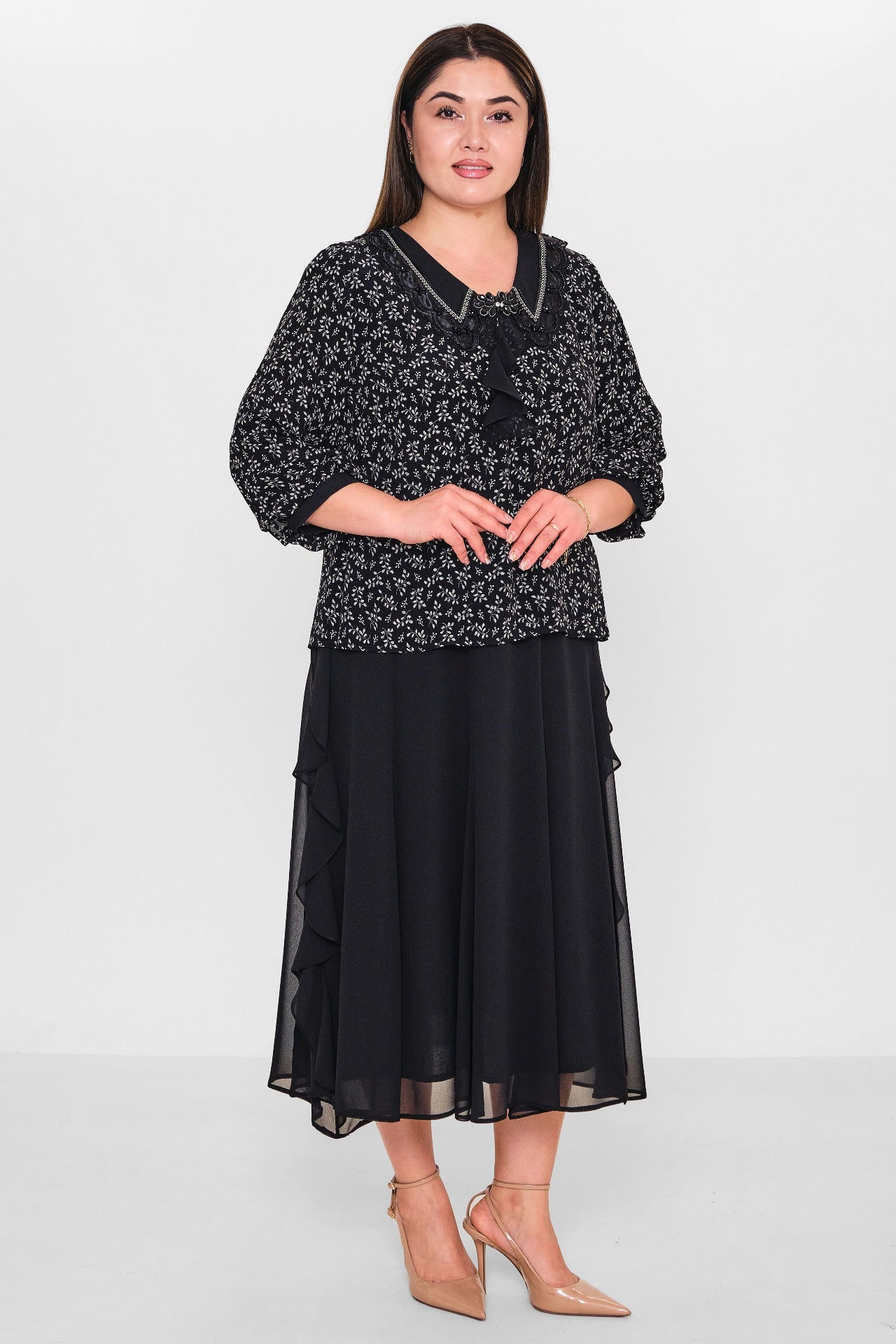 Gumanize - Plus Size Dress (GMZ2026-525-7946) - 8690200154836