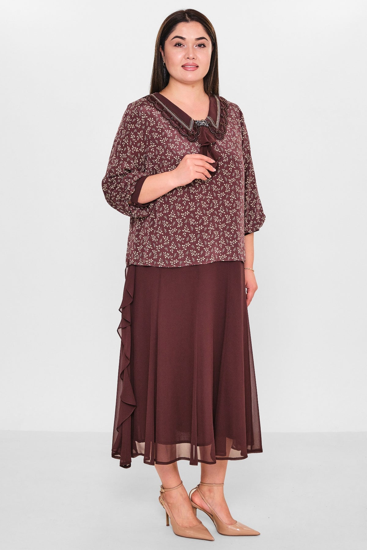 Gumanize - Plus Size Dress (GMZ2026-525-7946) - 8690200154843