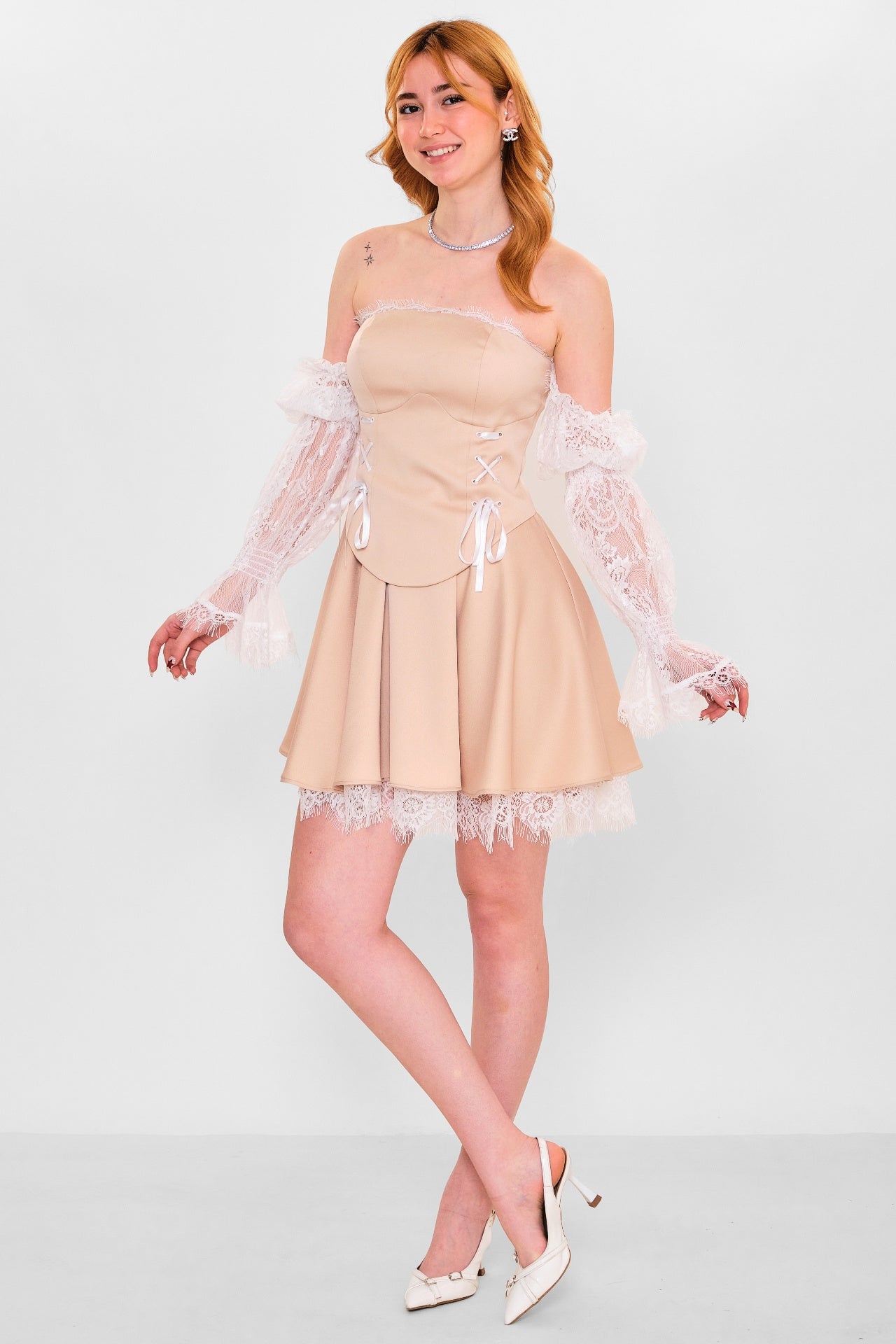 Kedma - Plus Size Dress (KDM26Y8-98391) - 8690200154973