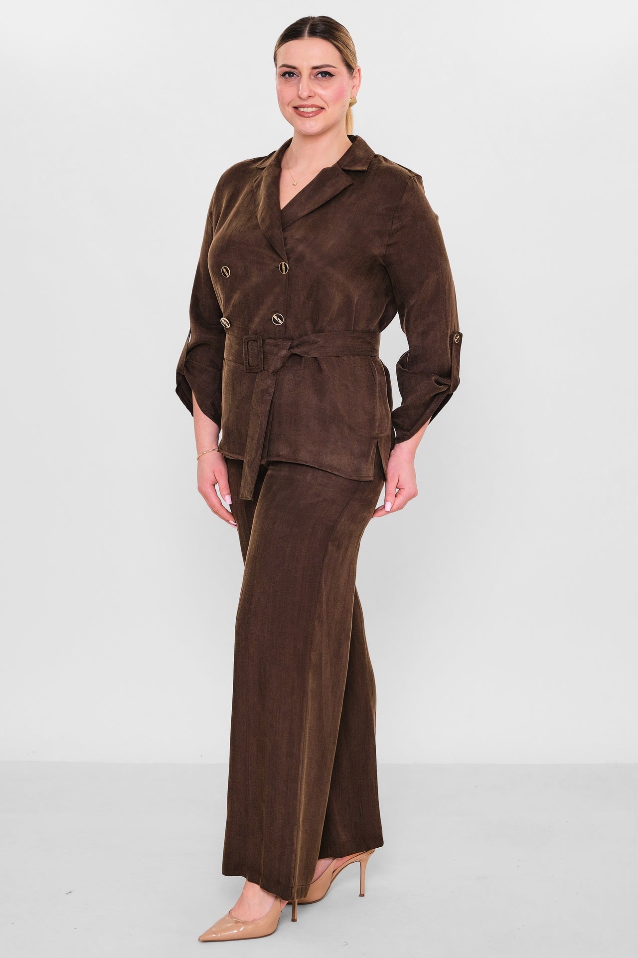 Salkim - Plus Size Suit (SLK26Y66299BB) - 8690200155413