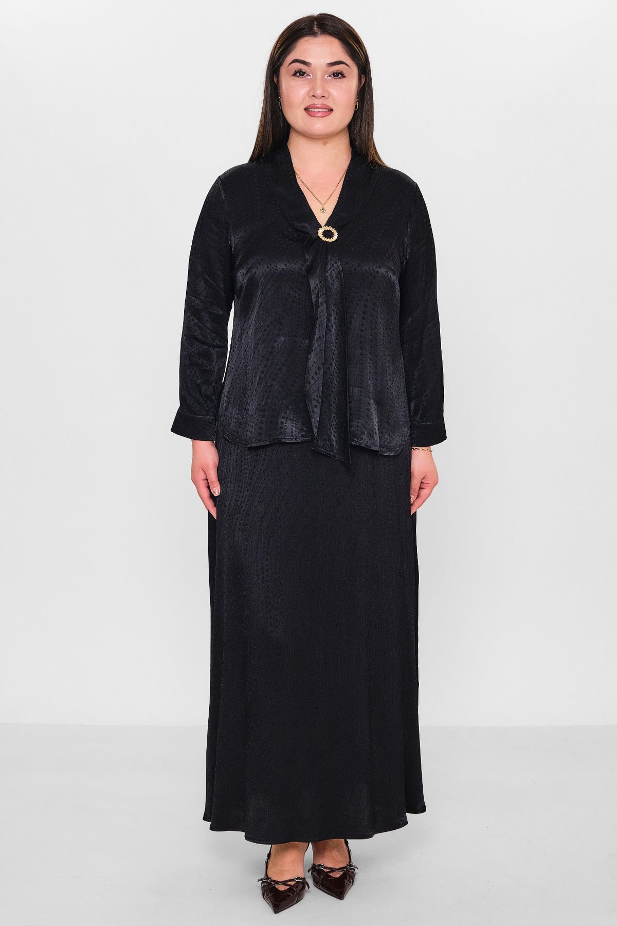 Dress port - Plus Size Suit (DSP26Y3480) - 8690200155444