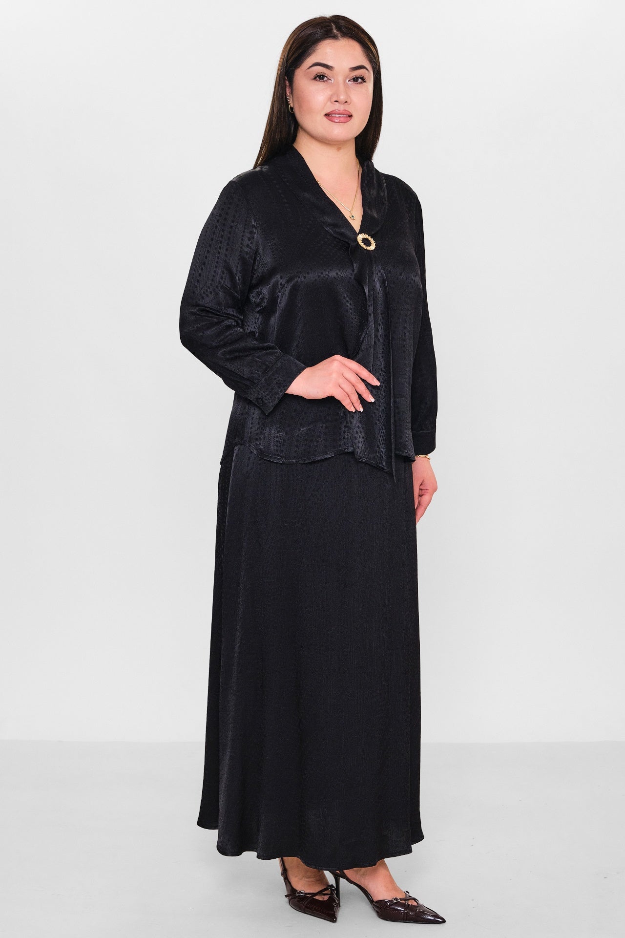 Dress port - Plus Size Suit (DSP26Y3480) - 8690200155444