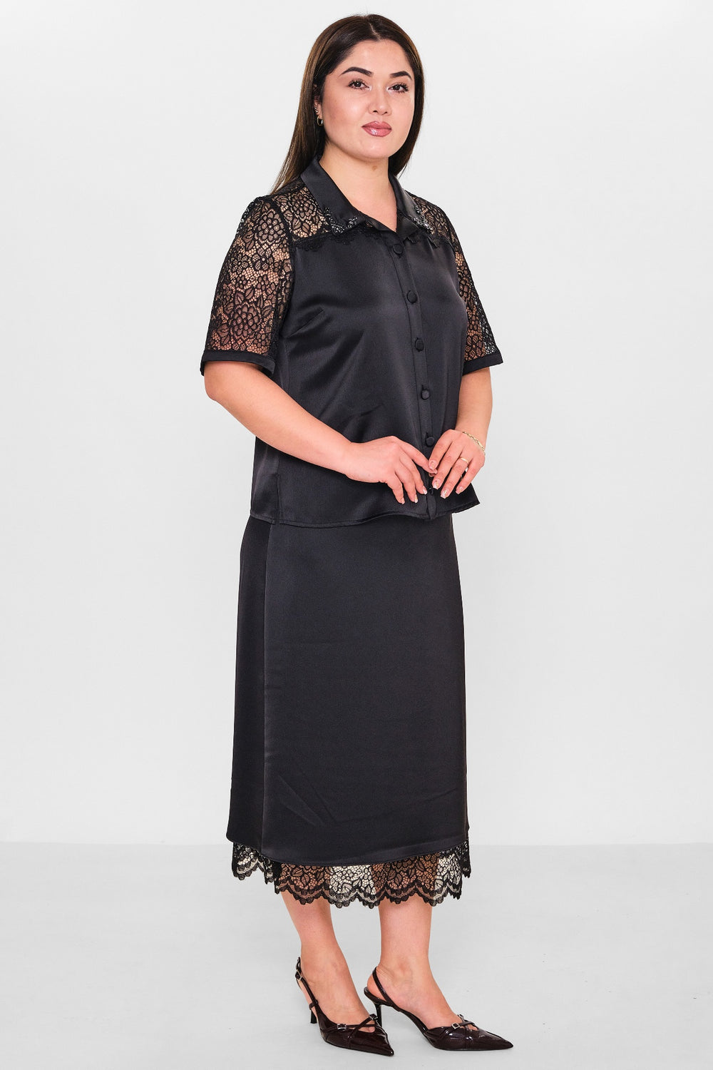 Dress port - Plus Size Suit (DSP26Y3501) - 8690200155451