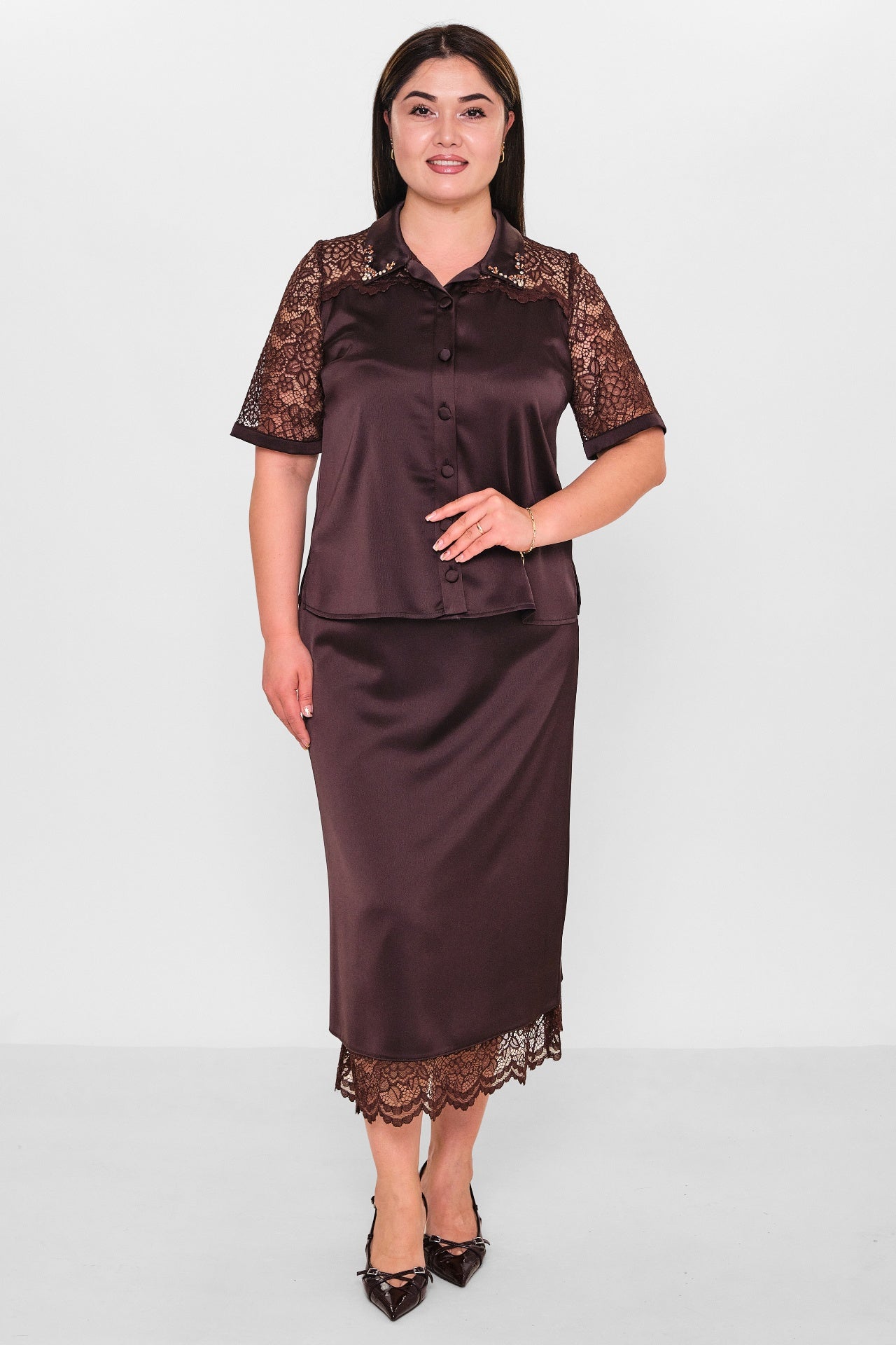 Dress port - Plus Size Suit (DSP26Y3501) - 8690200155468
