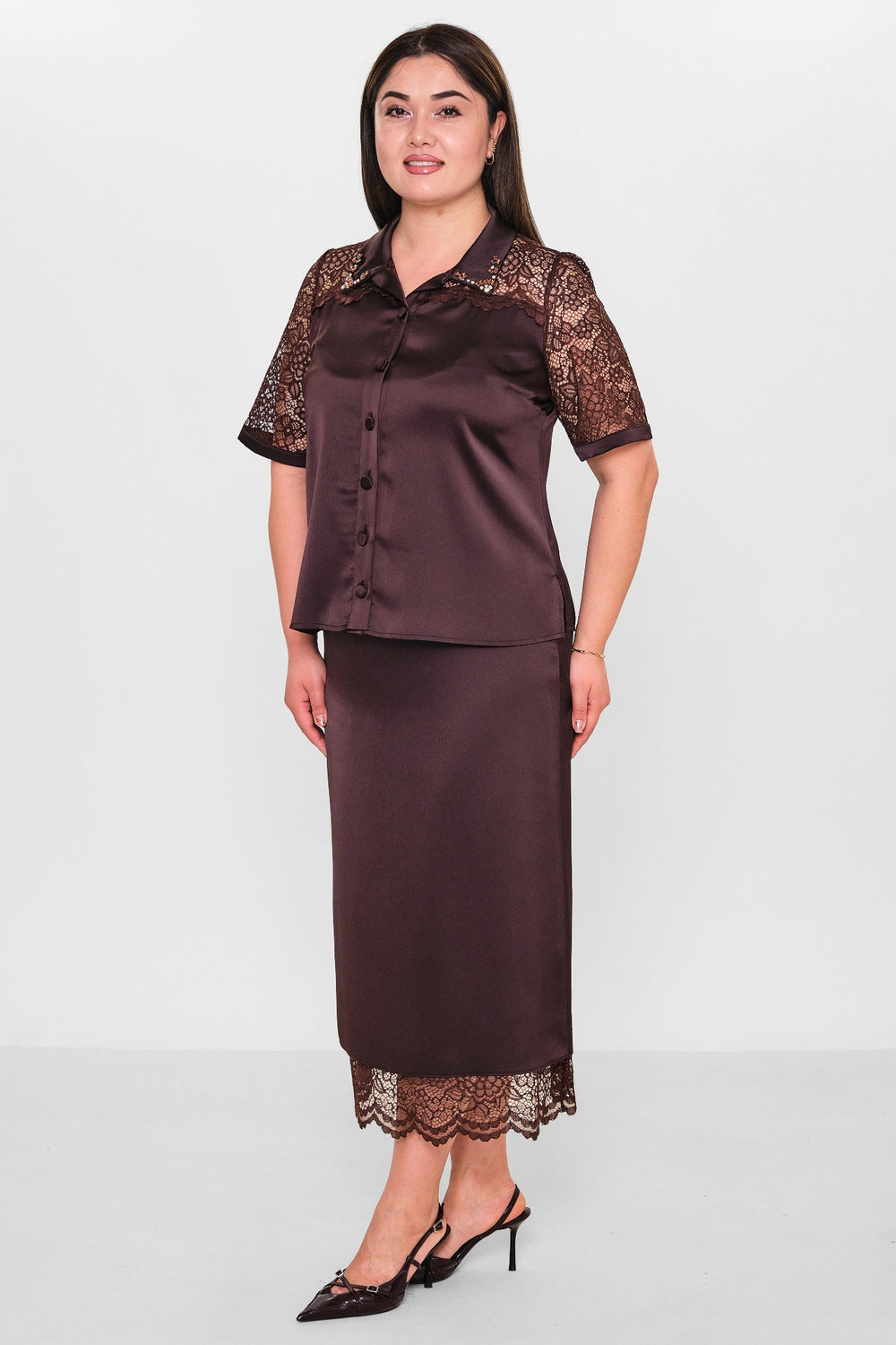 Dress port - Plus Size Suit (DSP26Y3501) - 8690200155468