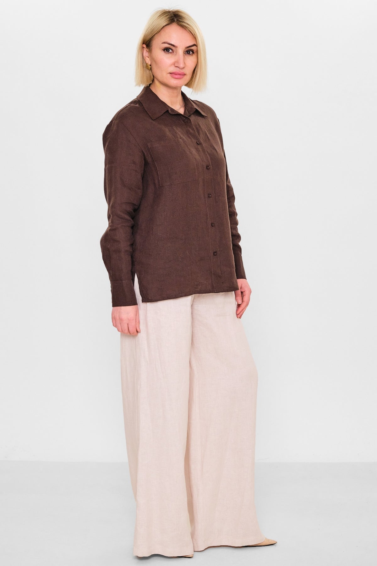 Salkim - Plus Size Shirt (SLK26Y36042) - 8690200155499