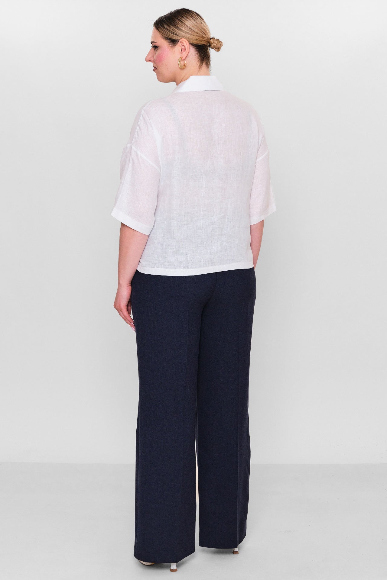 Salkim - Plus Size Shirt (SLK26Y36315BB) - 8690200155529