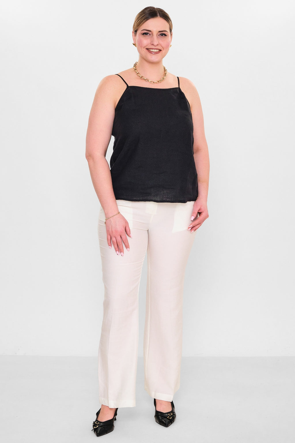 Salkim - Plus Size Blouse (SLK26Y36316BB) - 8690200155604