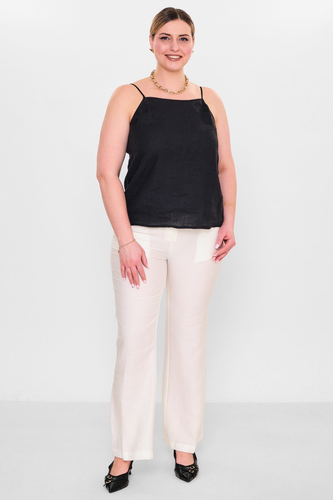 Salkim - Plus Size Blouse (SLK26Y36316BB) - 8690200155604