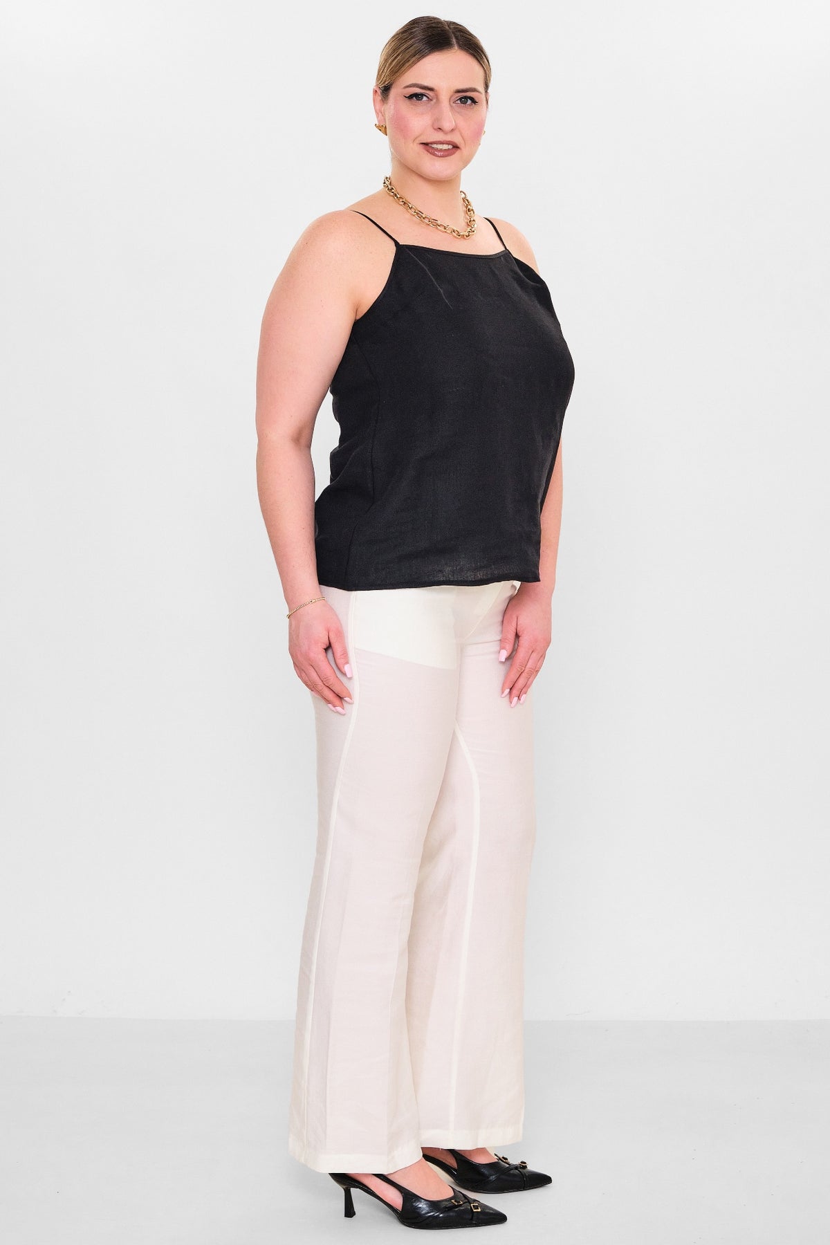 Salkim - Plus Size Blouse (SLK26Y36316BB) - 8690200155604