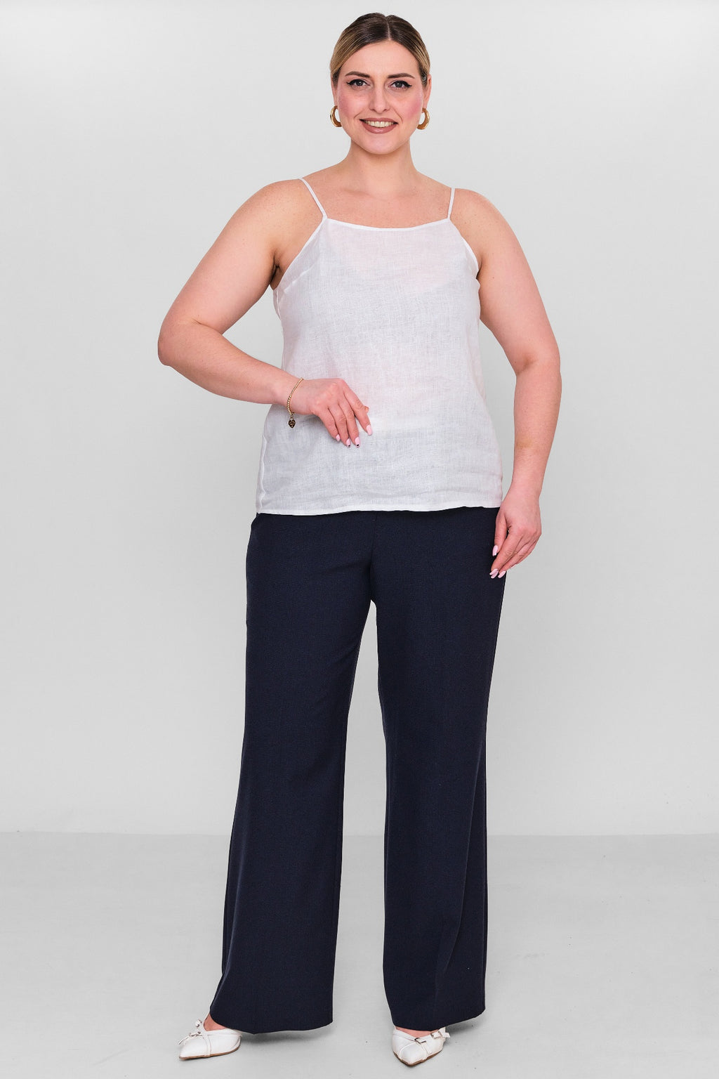 Salkim - Plus Size Blouse (SLK26Y36316BB) - 8690200155611