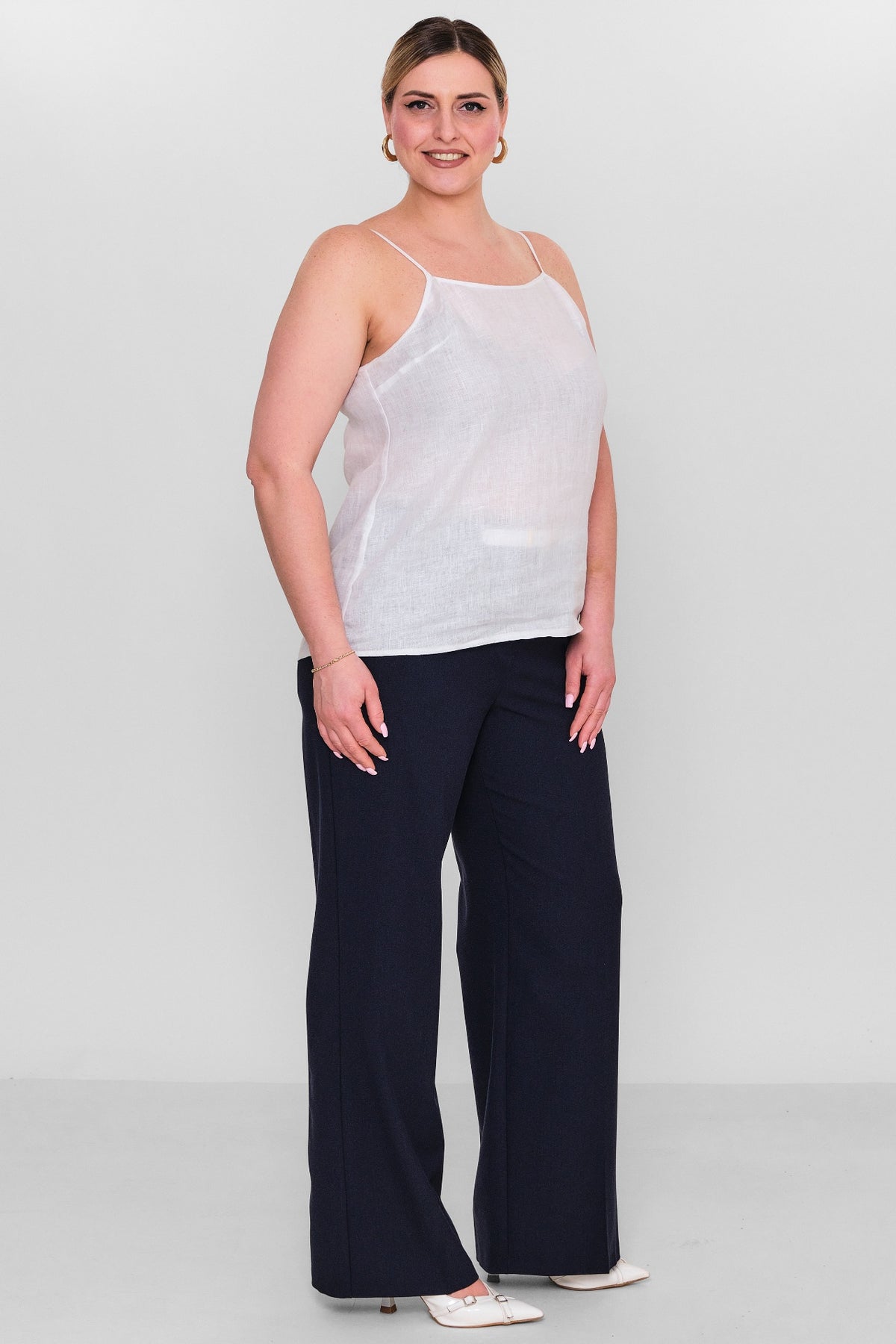 Salkim - Plus Size Blouse (SLK26Y36316BB) - 8690200155611