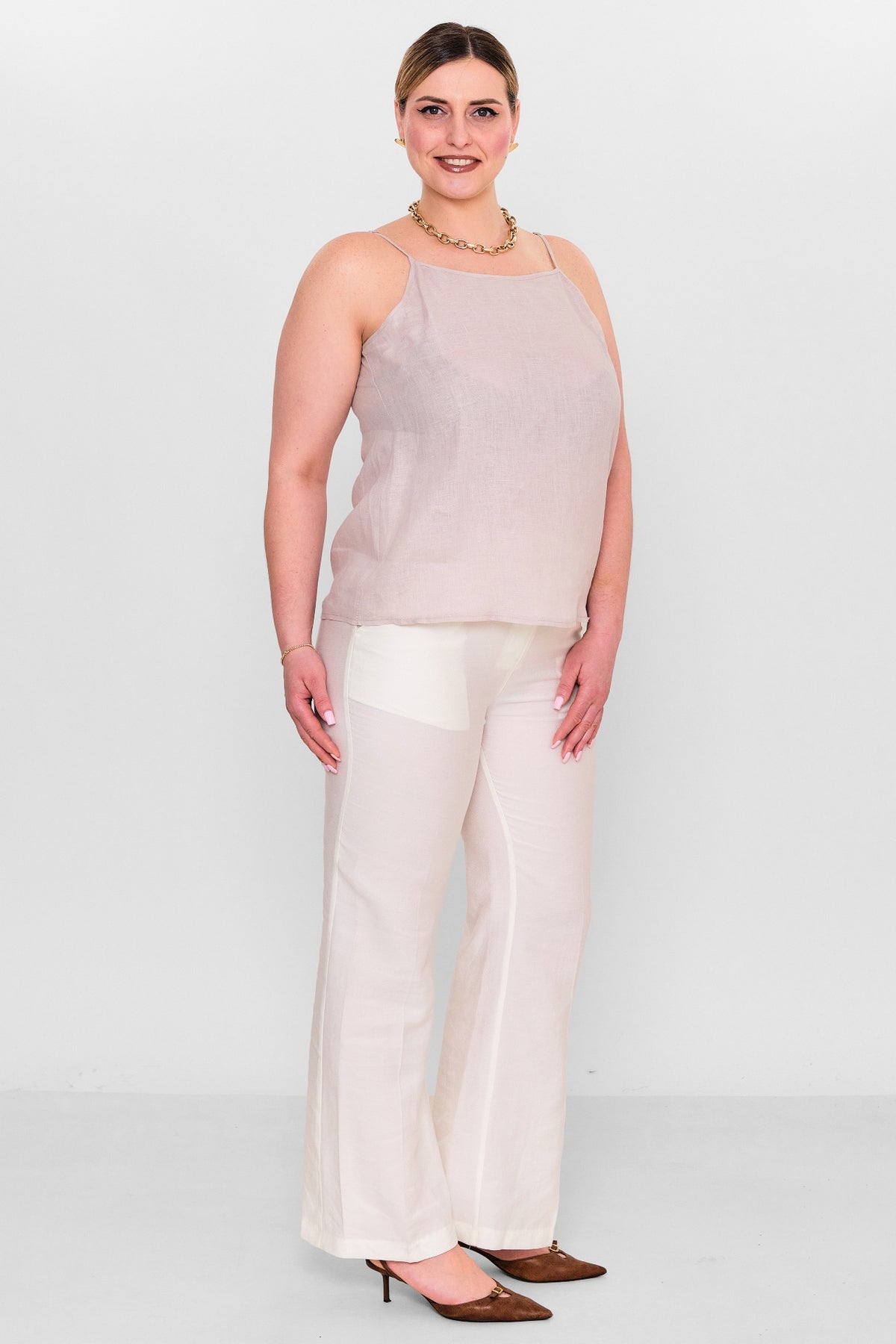 Salkim - Plus Size Blouse (SLK26Y36316BB) - 8690200155628