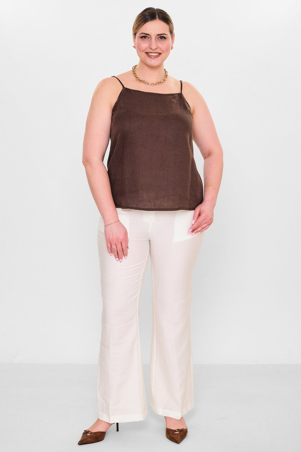 Salkim - Plus Size Blouse (SLK26Y36316BB) - 8690200155635